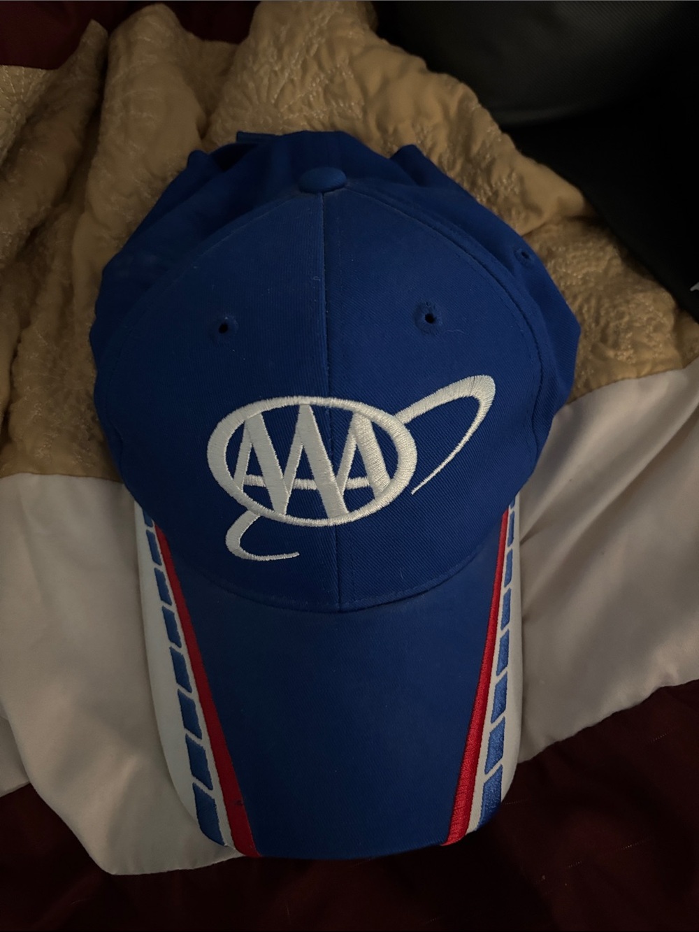 Branded Men's Blue Racing Cap